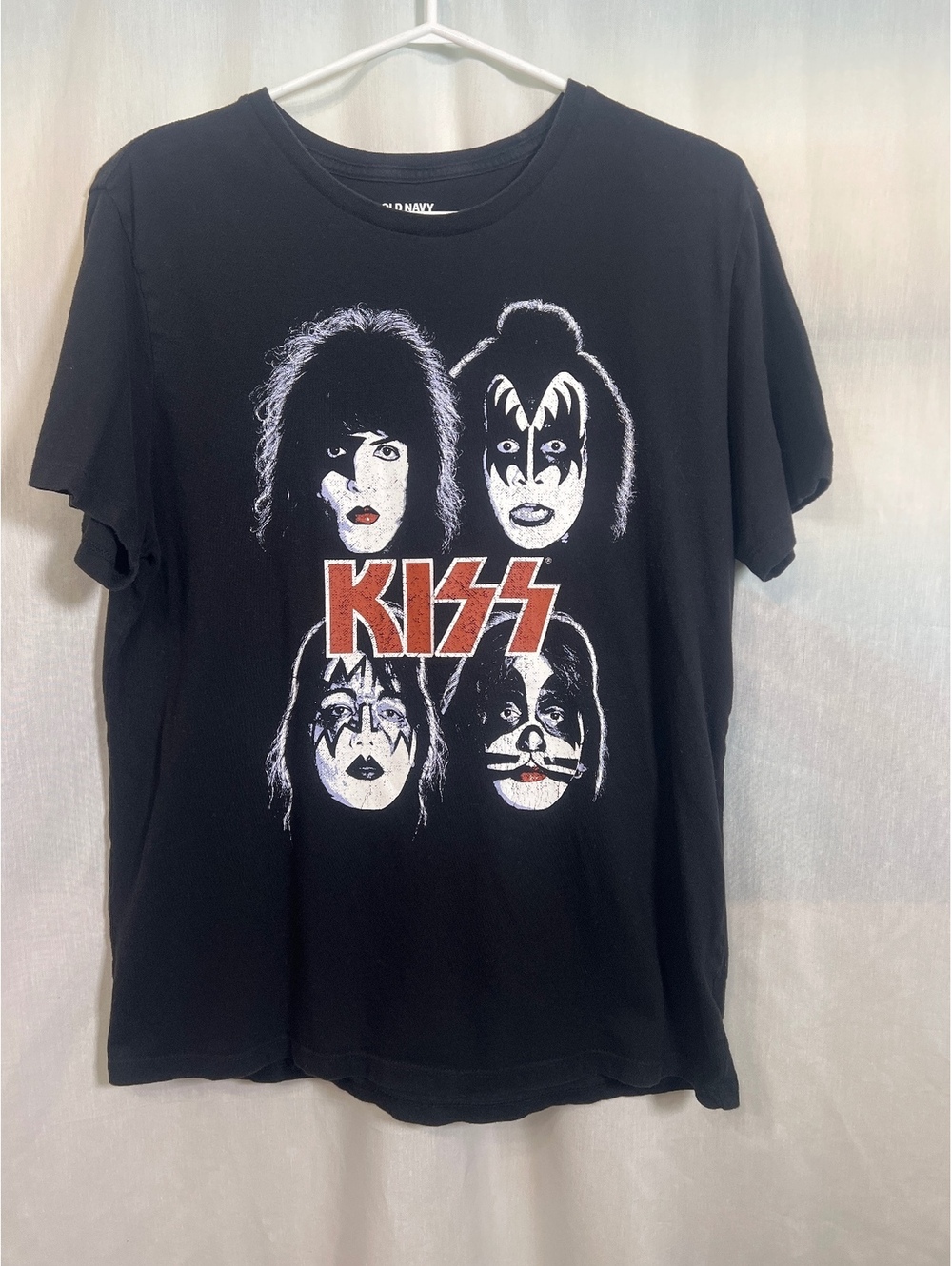 Old Navy KISS Band Graphic T-Shirt Woman's Medium